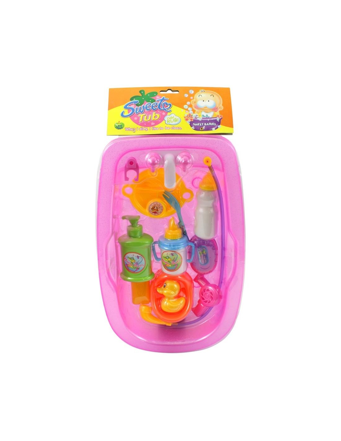 Vonelė lėlei su priedais 40cm. Vonelė lėlei su priedais 40cm.