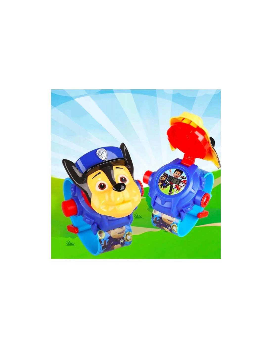 Laikrodis su projektoriumi Paw-patrol Laikrodis su projektoriumi Paw-patrol
