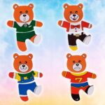 Dėlionė Aprenk meškutį 36 detalės Dėlionė Aprenk meškutį 36 detalės