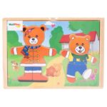 Dėlionė Aprenk meškutį 36 detalės Dėlionė Aprenk meškutį 36 detalės