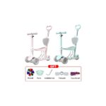 Paspirtukas trys ratai su stūmimo rankena Paspirtukas trys ratai su stūmimo rankena