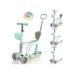 Paspirtukas trys ratai su stūmimo rankena Paspirtukas trys ratai su stūmimo rankena