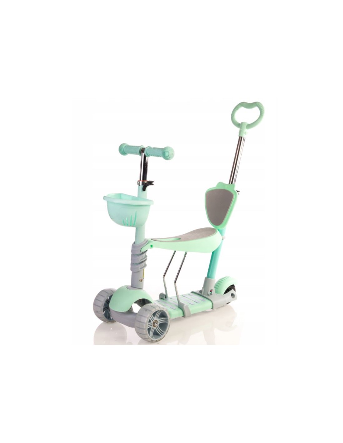 Paspirtukas trys ratai su stūmimo rankena Paspirtukas trys ratai su stūmimo rankena