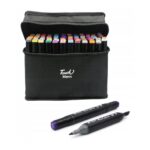 Dvipusiai markeriai flomasteriai 80 vnt. Dvipusiai markeriai flomasteriai 80 vnt.