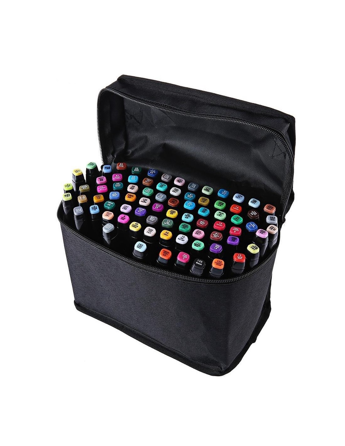 Dvipusiai markeriai flomasteriai 80 vnt. Dvipusiai markeriai flomasteriai 80 vnt.