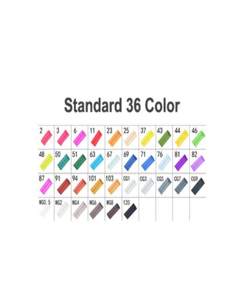 Dvipusiai markeriai flomasteriai 36 vnt. Dvipusiai markeriai flomasteriai 36 vnt.