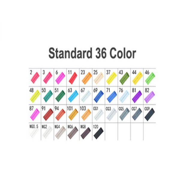 Dvipusiai markeriai flomasteriai 36 vnt. Dvipusiai markeriai flomasteriai 36 vnt.