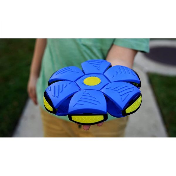Flyball kamuolys diskas šviečiantis