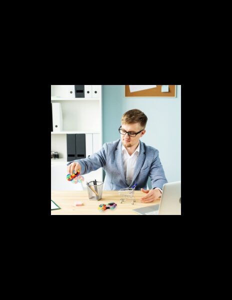 Antistresinis fidget kubas pakabutis Antistresinis fidget kubas pakabutis