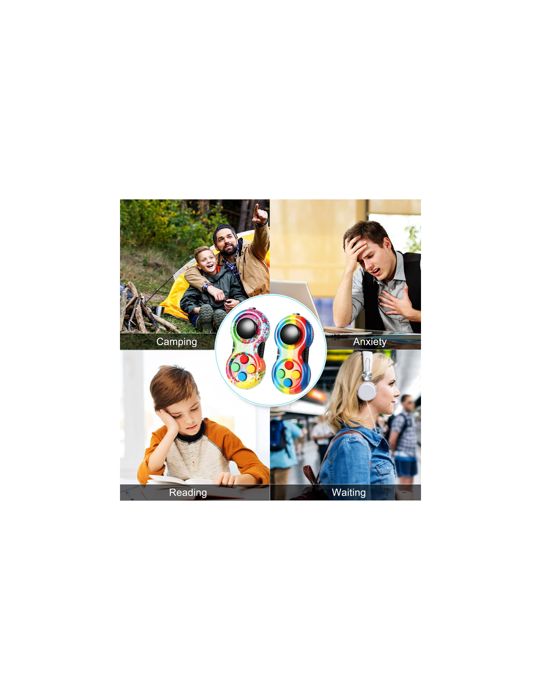 Antistresinis fidget kubas pakabutis Antistresinis fidget kubas pakabutis