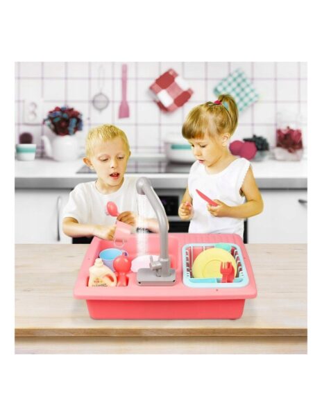 Vaikiška kriauklė su indeliais Vaikiška kriauklė su indeliais