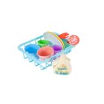 Vaikiška kriauklė su indeliais Vaikiška kriauklė su indeliais