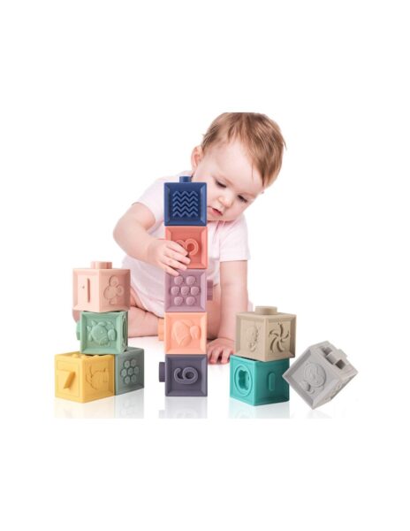 Spalvotos sensorinės kaladėlės Spalvotos sensorinės kaladėlės