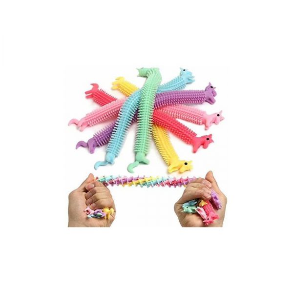 Antistresinės virvutės vienaragiai 6 vnt. Antistresinės virvutės vienaragiai 6 vnt.