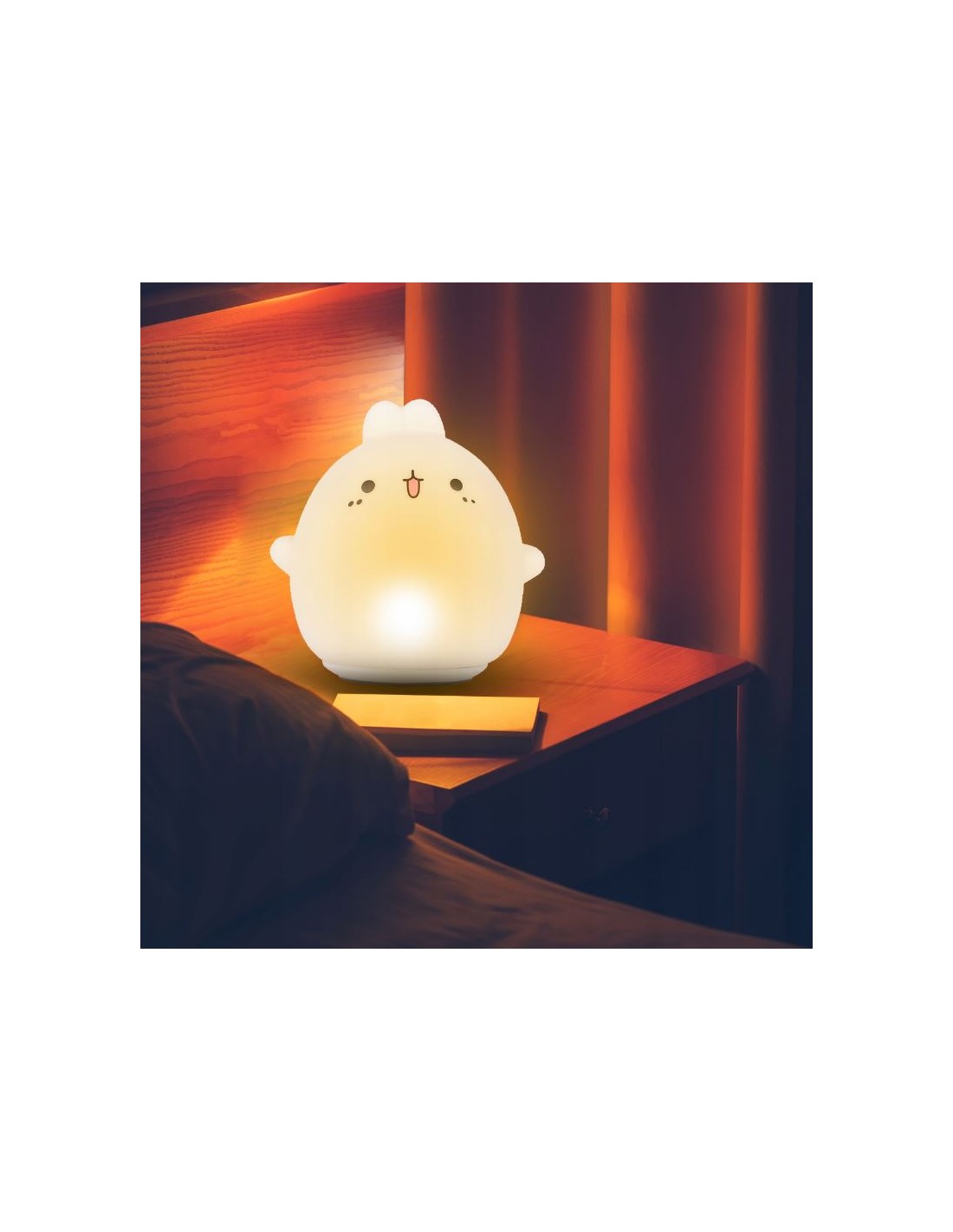 Led lempa vaikiška su valdymo pulteliu