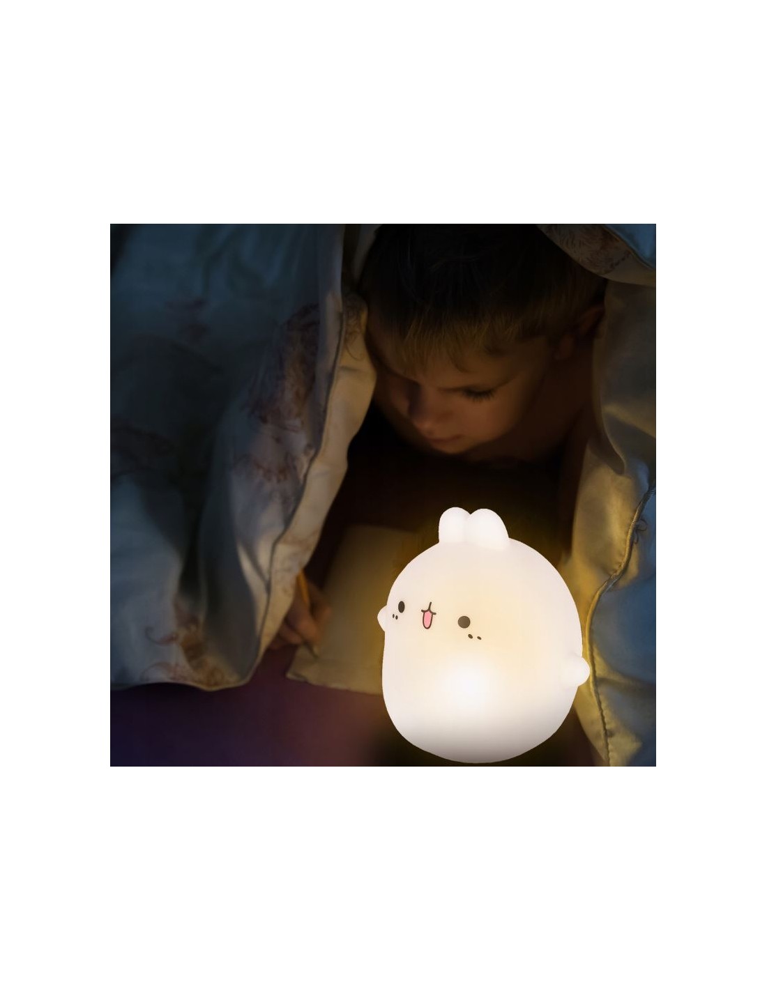 Led lempa vaikiška su valdymo pulteliu