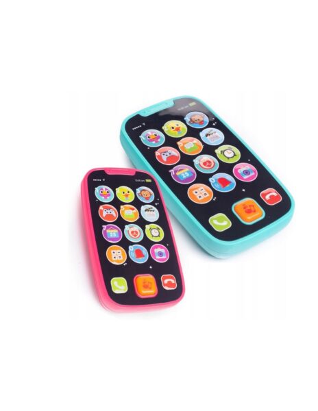 Telefonas su silikoniniu dėkliuku Telefonas su silikoniniu dėkliuku