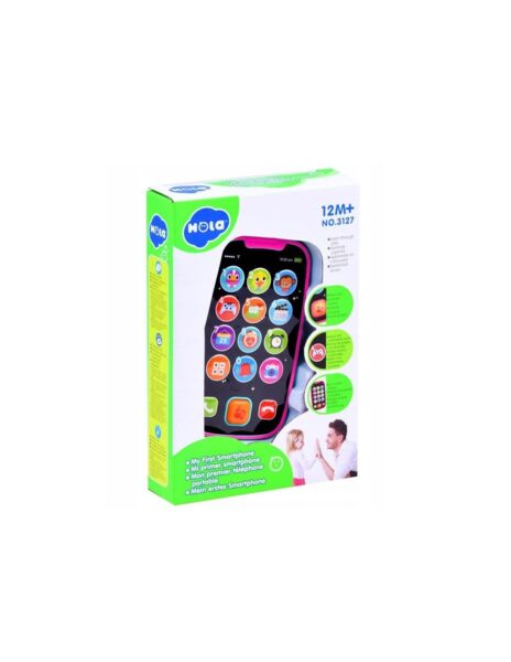 Telefonas su silikoniniu dėkliuku Telefonas su silikoniniu dėkliuku