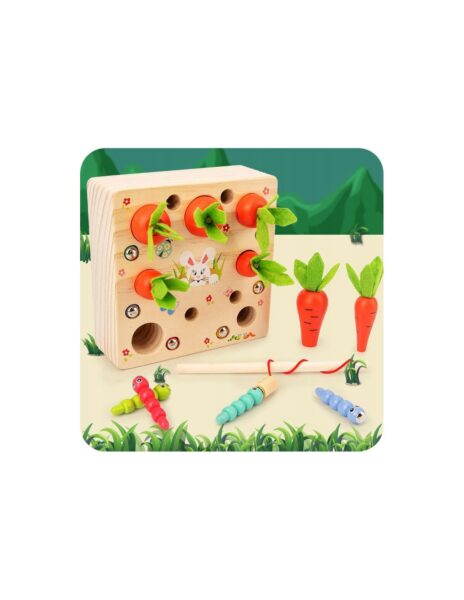 Montessori žaidimas žvejyba Montessori žaidimas žvejyba