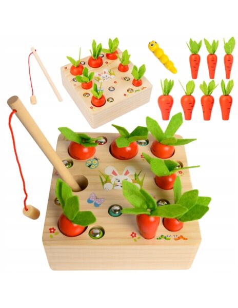 Montessori žaidimas žvejyba Montessori žaidimas žvejyba