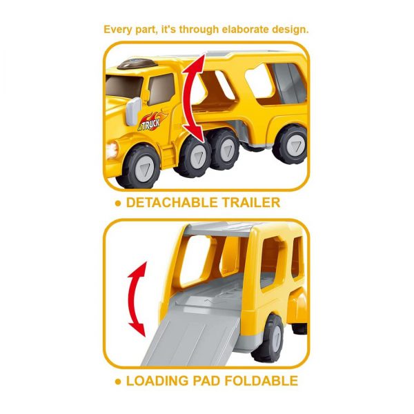 Vilkikas su mašinėlėmis ir lėktuvu Vilkikas su mašinėlėmis ir lėktuvu