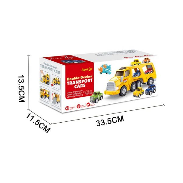 Vilkikas su mašinėlėmis ir lėktuvu Vilkikas su mašinėlėmis ir lėktuvu