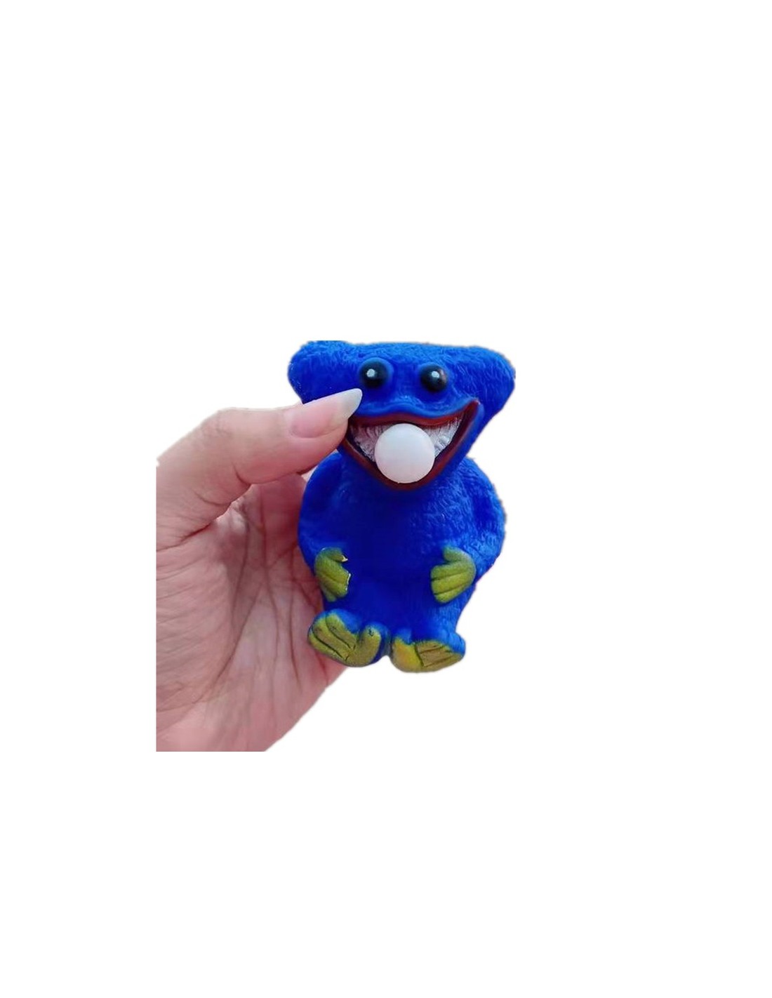 Huggy wuggy suspaudžiamas žaislas mėlynas Huggy wuggy suspaudžiamas žaislas mėlynas