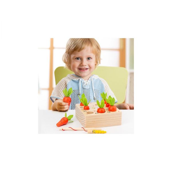 Montessori žaidimas žvejyba Montessori žaidimas žvejyba