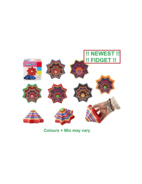 3 d magiška fidget žvaigždė 3 d magiška fidget žvaigždė