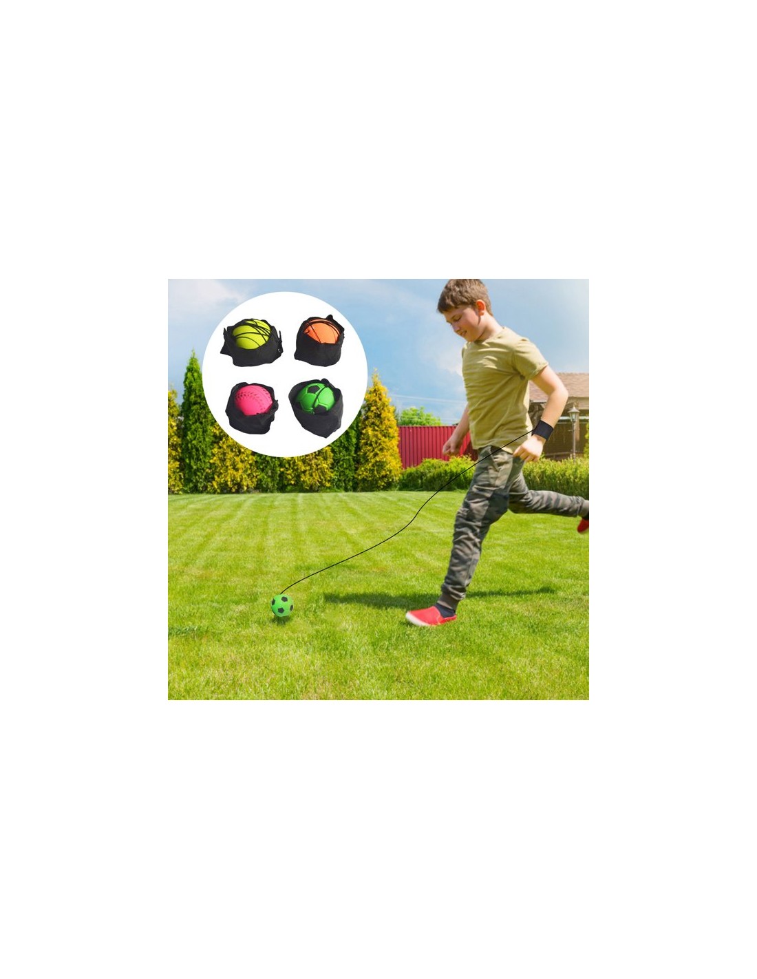 Kamuoliukas krepšinioBounce tvirtinamas ant rankos, atšokantis atgal Kamuoliukas krepšinioBounce tvirtinamas ant rankos, atšokantis atgal