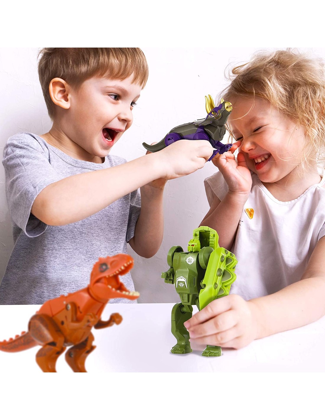 Dinozauras transformeris mechaninis 2 vnt.