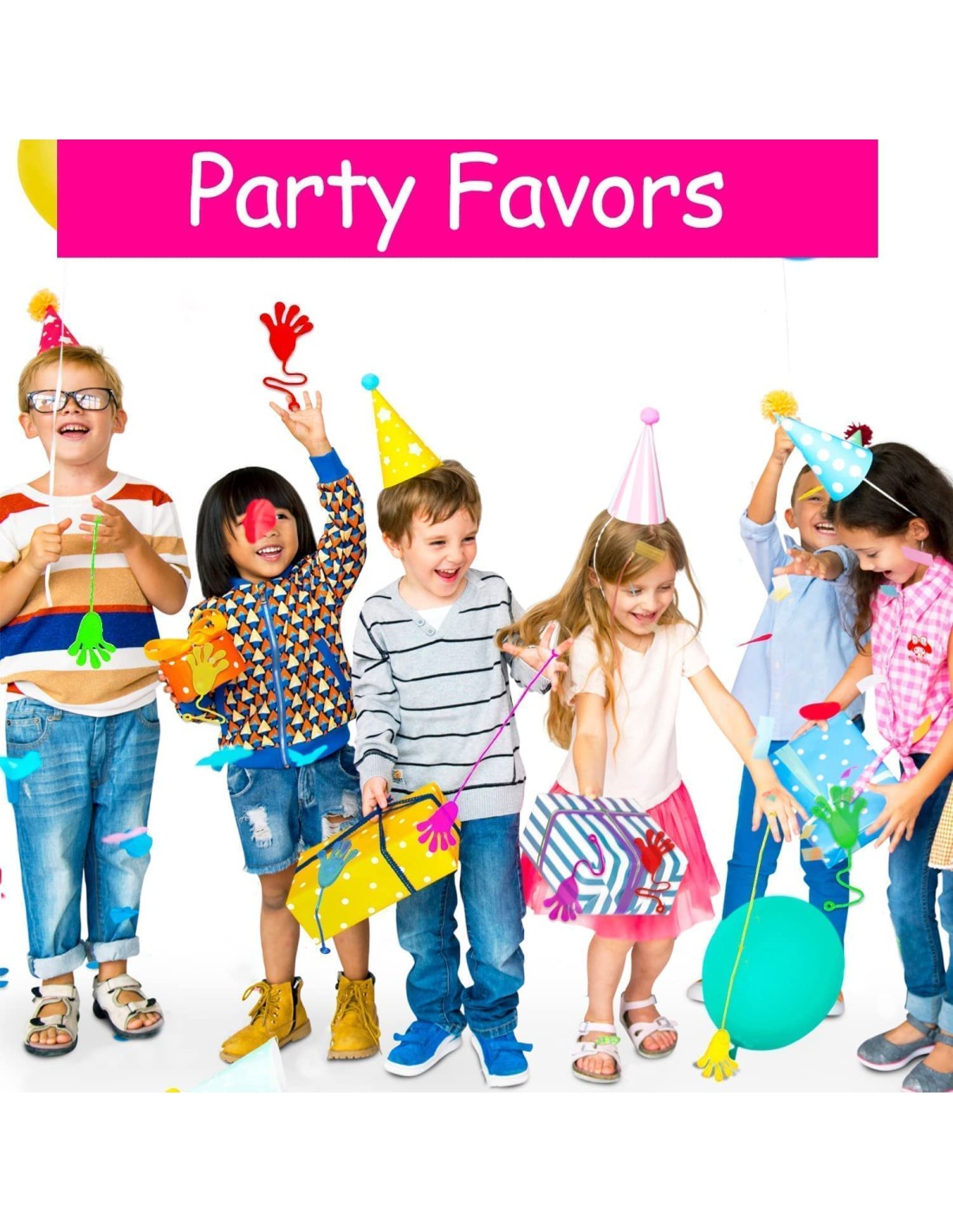 Limpantys sticky žaislai 20 vnt. Limpantys sticky žaislai 20 vnt.