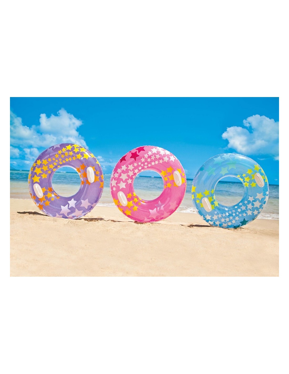 Plaukimo ratas INTEX 91 cm. skersmuo, rožinis Plaukimo ratas INTEX 91 cm. skersmuo, rožinis