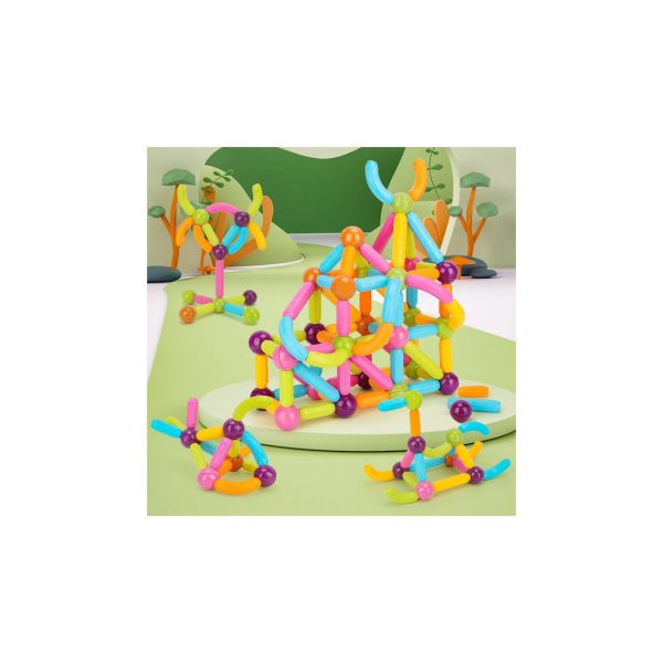 Magnetinis konstruktorius 28 didelės detalės Magnetinis konstruktorius 28 didelės detalės