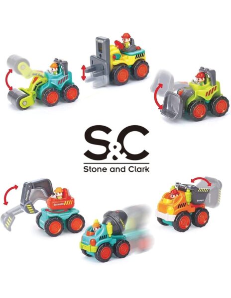 Mašinų rinkinys ekskavatoriai 6 vnt. Mašinų rinkinys ekskavatoriai 6 vnt.