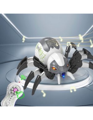 Interaktyvus r/c robotas voras leidžiantis garus su valdymo pultu