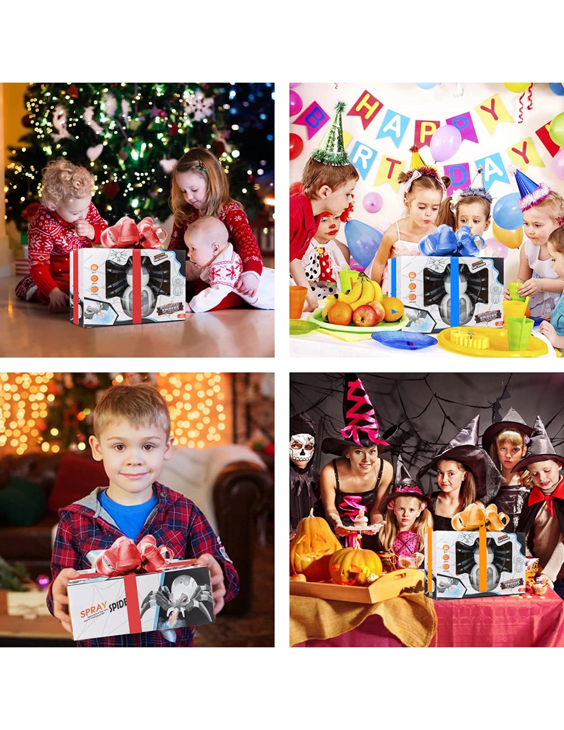 Interaktyvus r/c robotas voras leidžiantis garus su valdymo pultu Interaktyvus r/c robotas voras leidžiantis garus su valdymo pultu