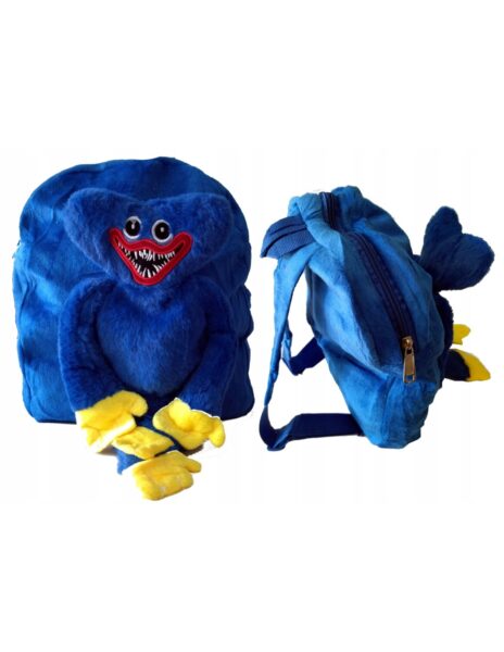 Huggy wuggy kuprinė mėlyna Huggy wuggy kuprinė mėlyna