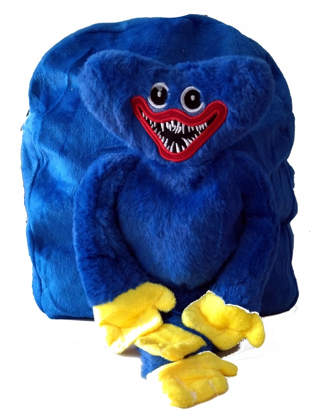 Huggy wuggy kuprinė mėlyna