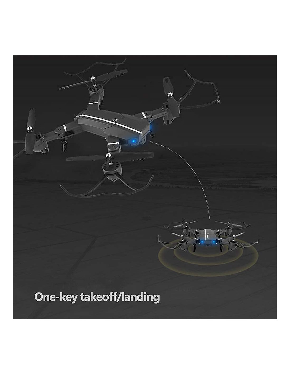 Dronas r/c valdomas programėle, su filmavimo funkcija Dronas r/c valdomas programėle, su filmavimo funkcija
