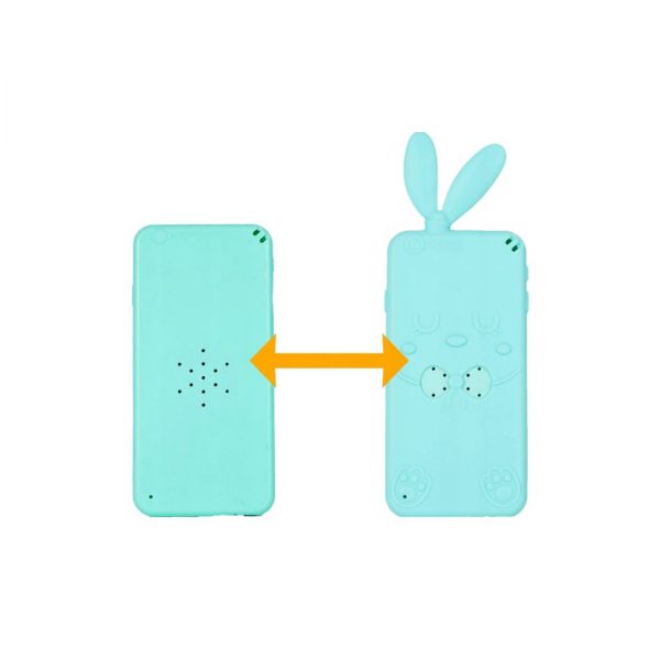 Pakraunamas telefonas vaikui rožinė spalva Pakraunamas telefonas vaikui rožinė spalva