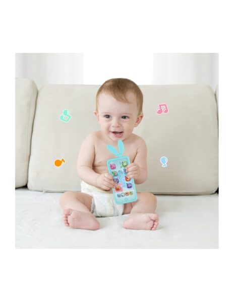 Pakraunamas telefonas vaikui rožinė spalva Pakraunamas telefonas vaikui rožinė spalva