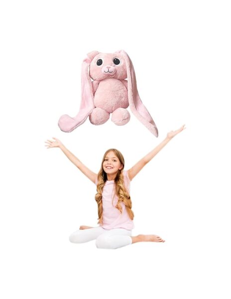 Pliušinis KIŠKIS išsitraukiančiomis ausimis (PLUSH BUNNY) Pliušinis KIŠKIS išsitraukiančiomis ausimis (PLUSH BUNNY)