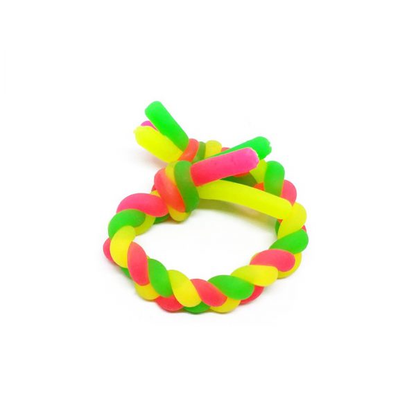 Fidget juostelė - virvutė silikoninė tampoma 2vnt. Fidget juostelė - virvutė silikoninė tampoma 2vnt.