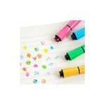 Flomasteriai markeriai su antspaudais / štampais 12 vnt. Flomasteriai markeriai su antspaudais / štampais 12 vnt.