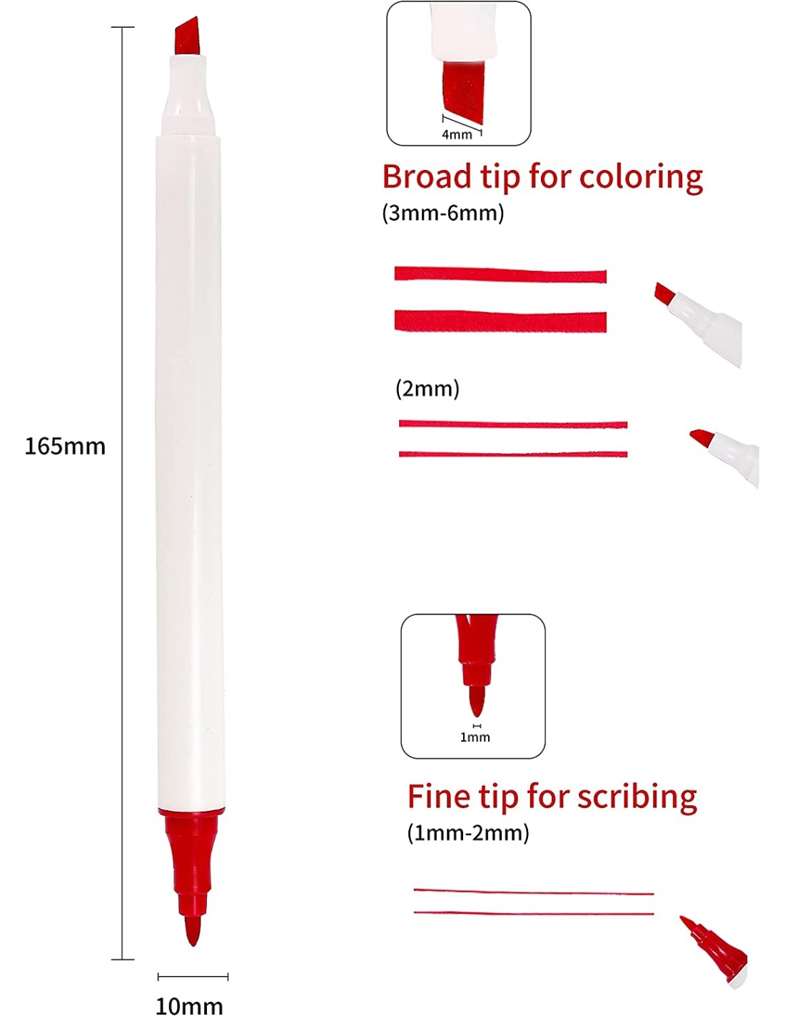 Dvipusiai flomasteriai/markeriai 36 vnt. nuplaunami Dvipusiai flomasteriai/markeriai 36 vnt. nuplaunami