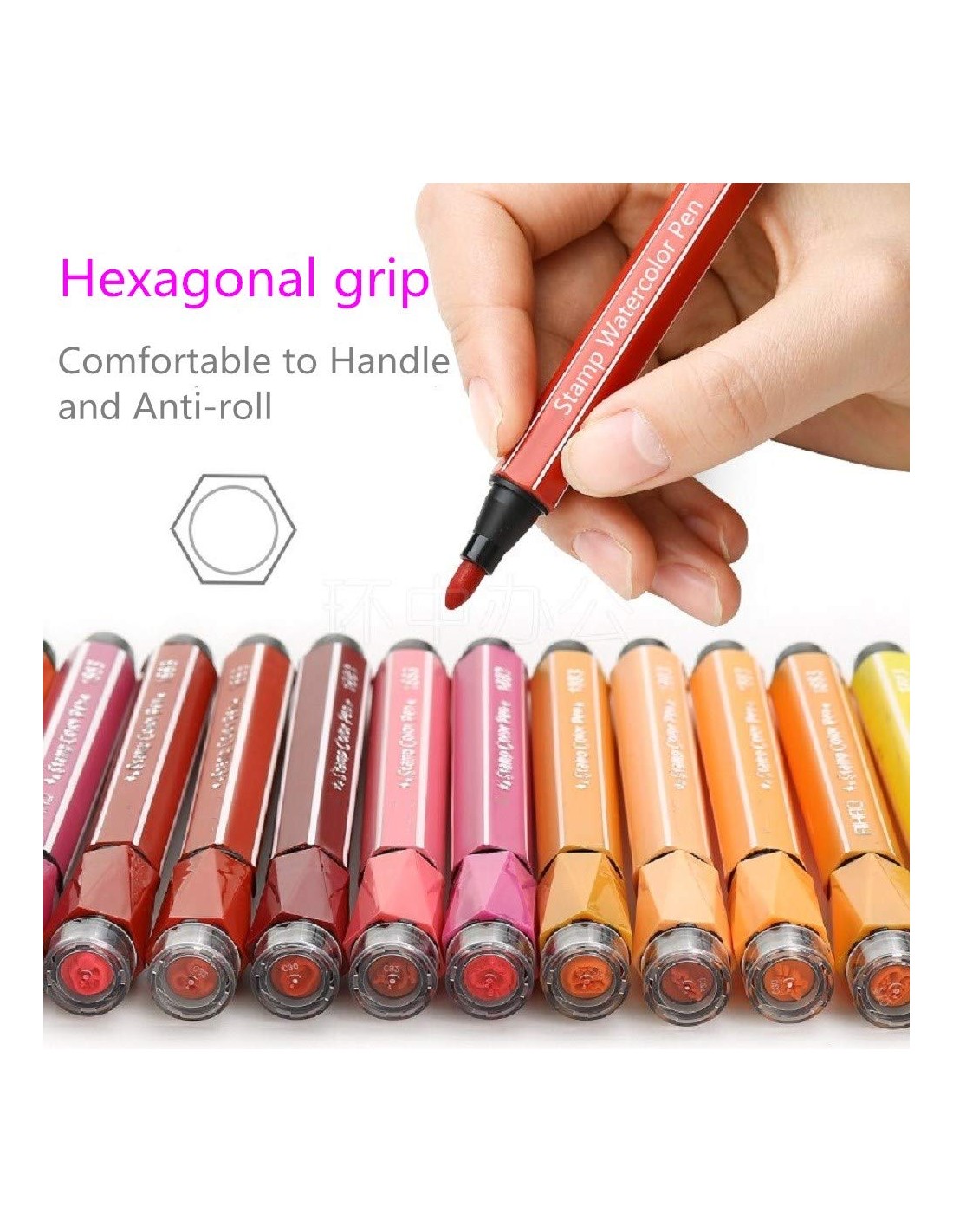 Flomasteriai markeriai nuplaunami su antspaudais / štampais 18vnt. Flomasteriai markeriai nuplaunami su antspaudais / štampais 18vnt.