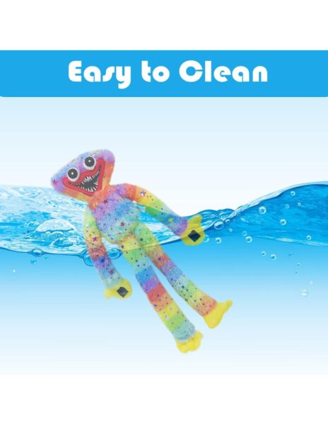 Huggy wuggy pliušinis žaislas margas su blizgučiais Huggy wuggy pliušinis žaislas margas su blizgučiais