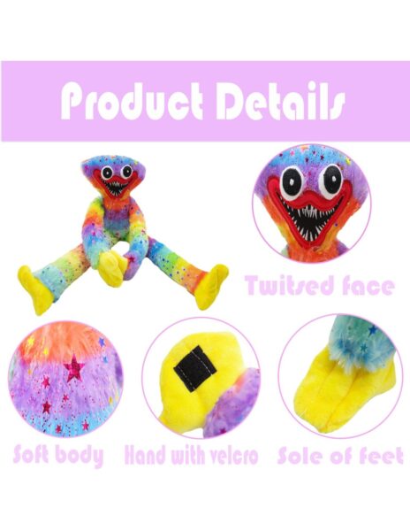 Huggy wuggy pliušiniai žaislai 2 vnt Huggy wuggy pliušiniai žaislai 2 vnt