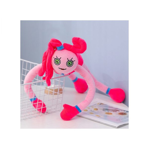 Huggy wuggy mommy - mama pliušinis žaislas 43 cm. Huggy wuggy mommy - mama pliušinis žaislas 43 cm.